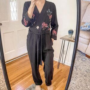 Ted Baker Eleaann Oracle Turn Up Hem Jumpsuit